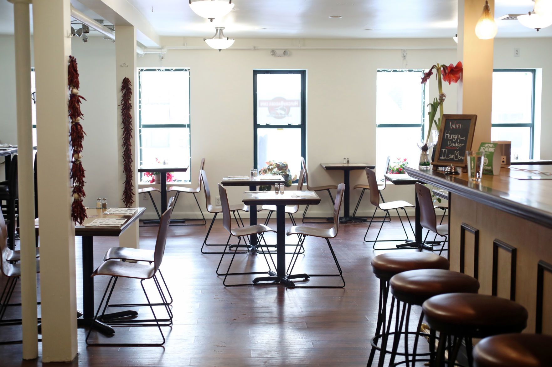 HungryBadger Cafe interior